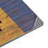 Barbados Flag Dark Wood Universal Laptop 12in (9.8 x 6.8in) Skin